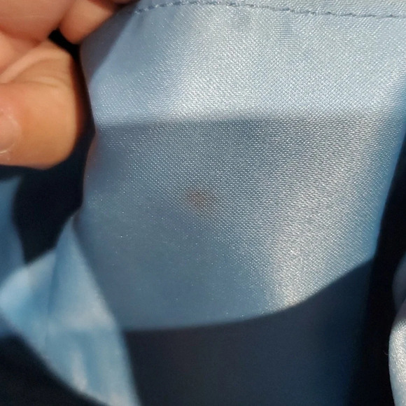 Coach shiny patent leather black and tan handbag or crossbody bag - Picture 8 of 10